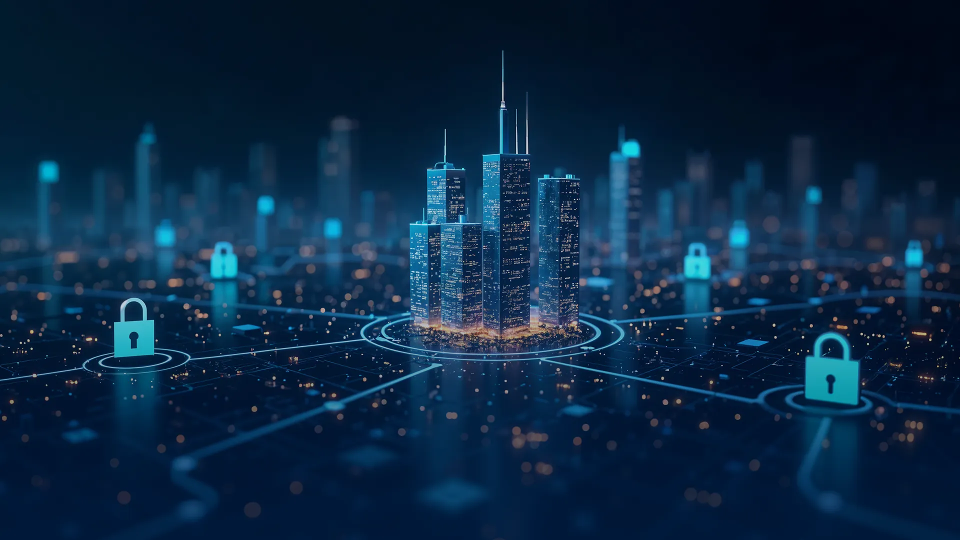 Digital technology background